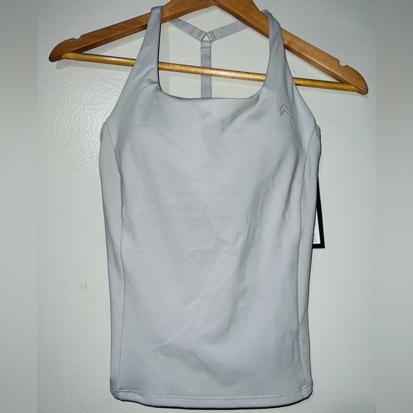 ONER ACTIVE TIMELESS SQUARE NECK VEST IN LIGHT GREY - S - Picture 3 of 4